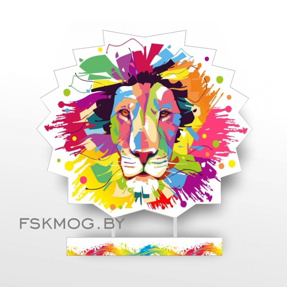 Арт-объект  "Цветочница Лев"